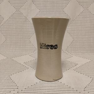 1920s Hires Rootbeer Stoneware Mug Antique Advertising Ceramic Milkshake Vintage